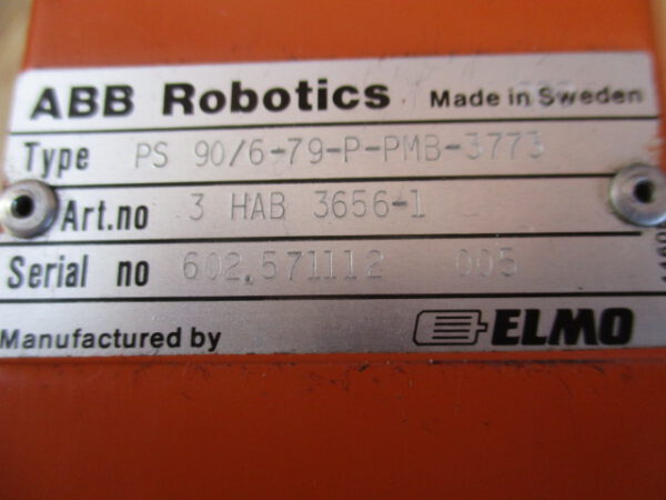ABB Robotics Servomotor 3HAB3656-1 (PS90/6-79-P-PMB-3773)