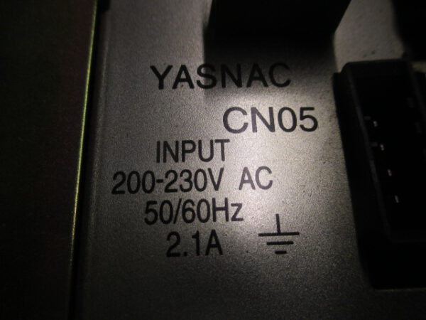 Yaskawa Motoman JZNC-XRK01D-1 YASNAC CN05