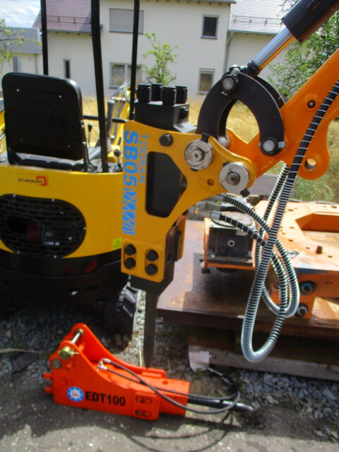 Abbruchhammer, Hydraulikhammer, hydraulischer Hammer für Minibagger