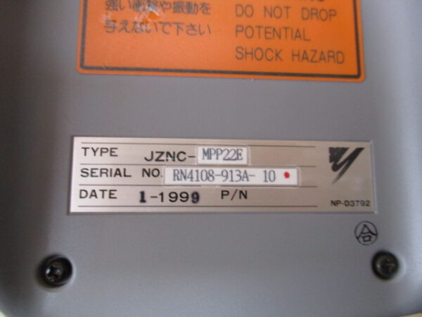 Yaskawa Motoman Yasnac Teach Panel MRC JZNC-MPP22E- NEU