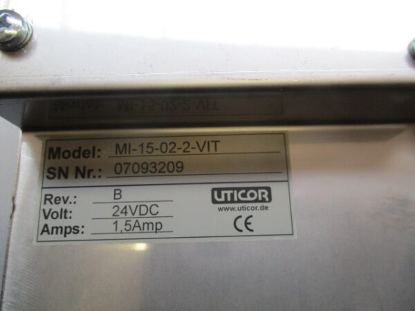Vitronic Industrie Display Panel MI-15-02-2-VIT